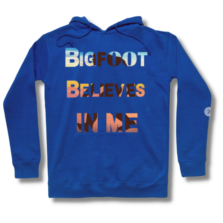 Bigfoot Believes In Me Crewneck Sweatshirt
