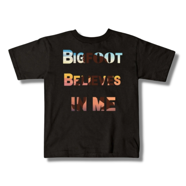 Bigfoot Believes In Me Kids T-Shirt