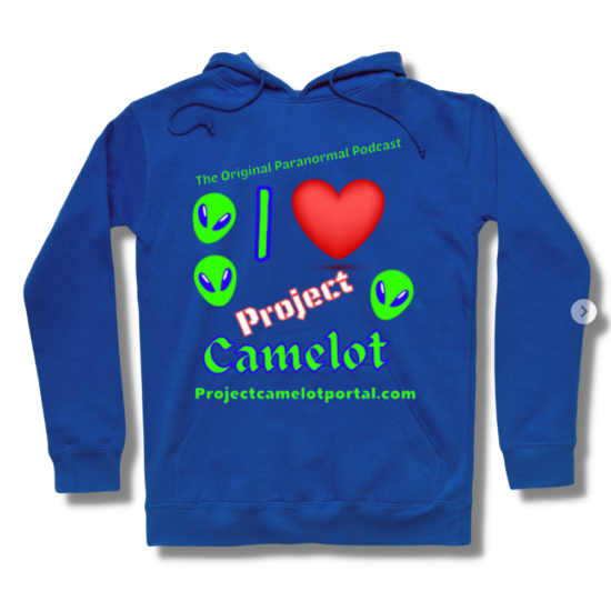The I Love Project Camelot Alien Head Hoodie is ready for your purchase. Get Your Project Camelot Alien Head Hoodie now.