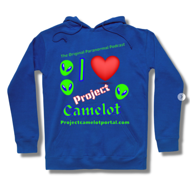 The I Love Project Camelot Alien Head Hoodie is ready for your purchase. Get Your Project Camelot Alien Head Hoodie now.