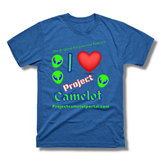 Project Camelot Paranormal Podcast With Alien Heads T-Shirt