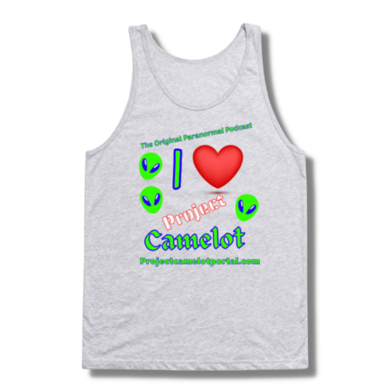 Project Camelot Paranormal Podcast With Alien Heads Tank Top