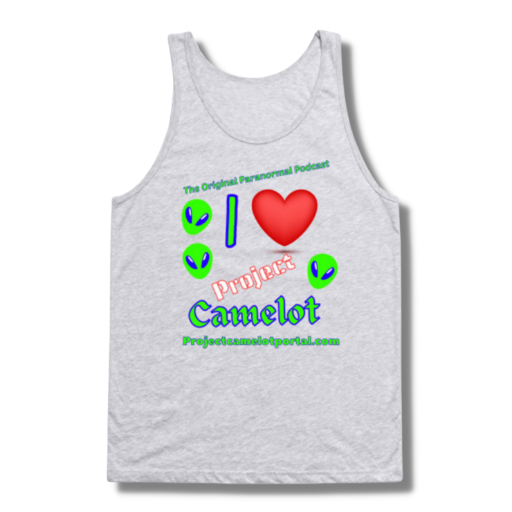 Project Camelot Paranormal Podcast With Alien Heads Tank Top