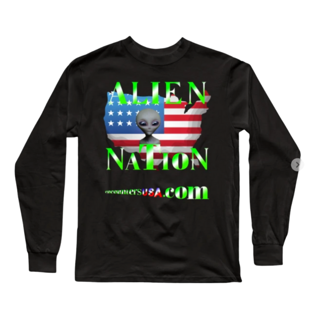 Encounters USA Alien Nation Long Sleeve T-Shirt