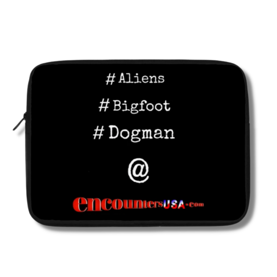 #Aliens #Bigfoot #Dogman Laptop Case