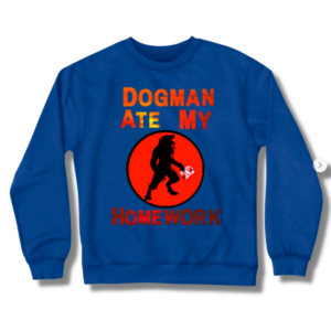 Dogman Ate My Homework Crewneck Sweatshirt