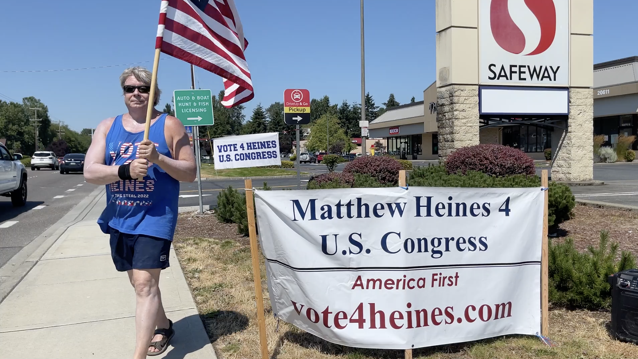 Matthew Heines on the Campaign Trail in Mill Creek