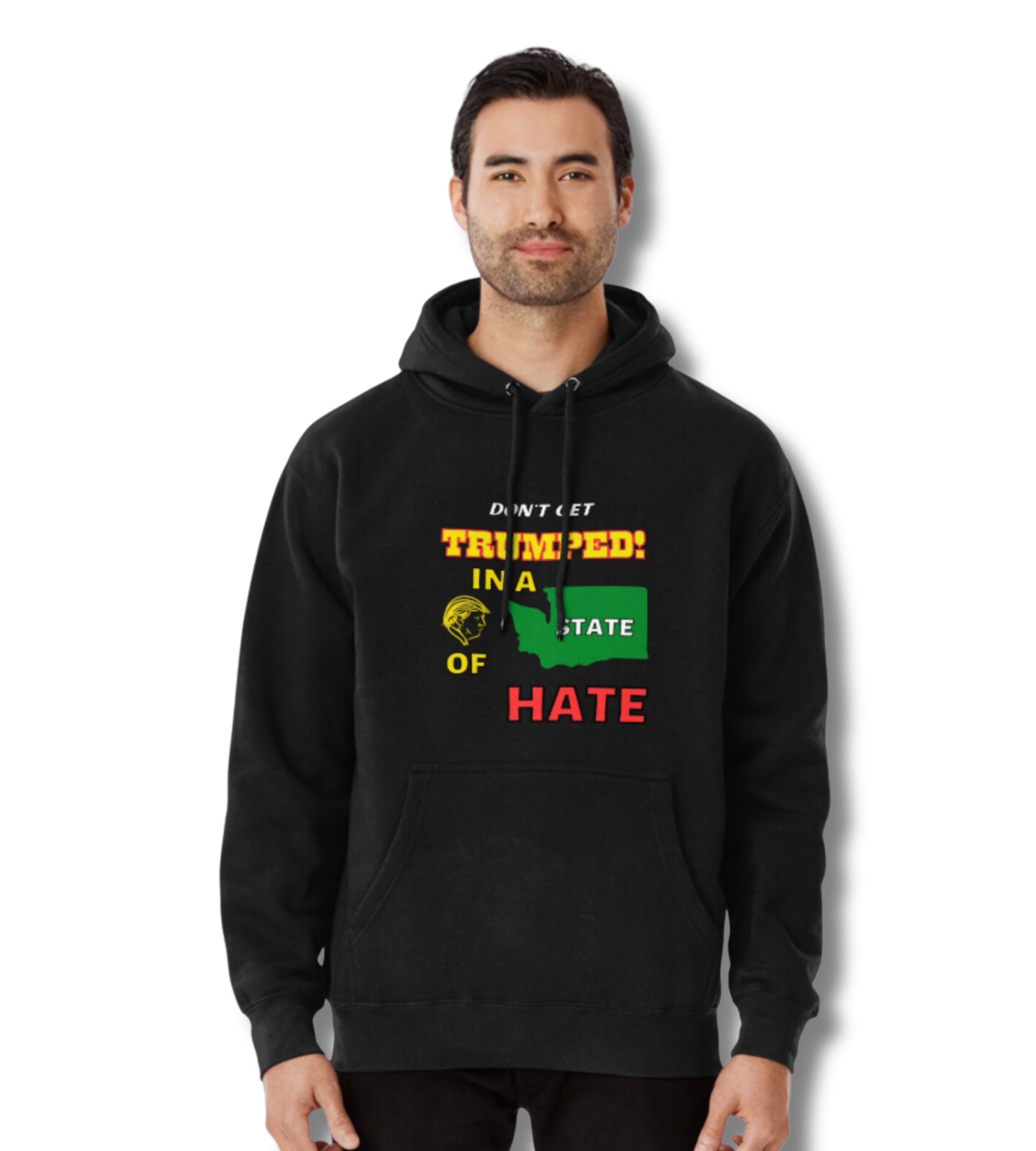 Trumped! In a State of Hate Pullover Hoodie