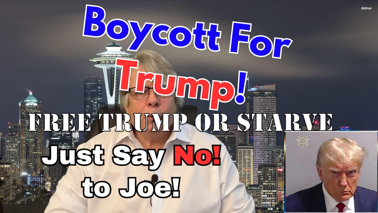Boycott for Trump Congressional Candidate Matthew Heines leads the Boycott for Trump
