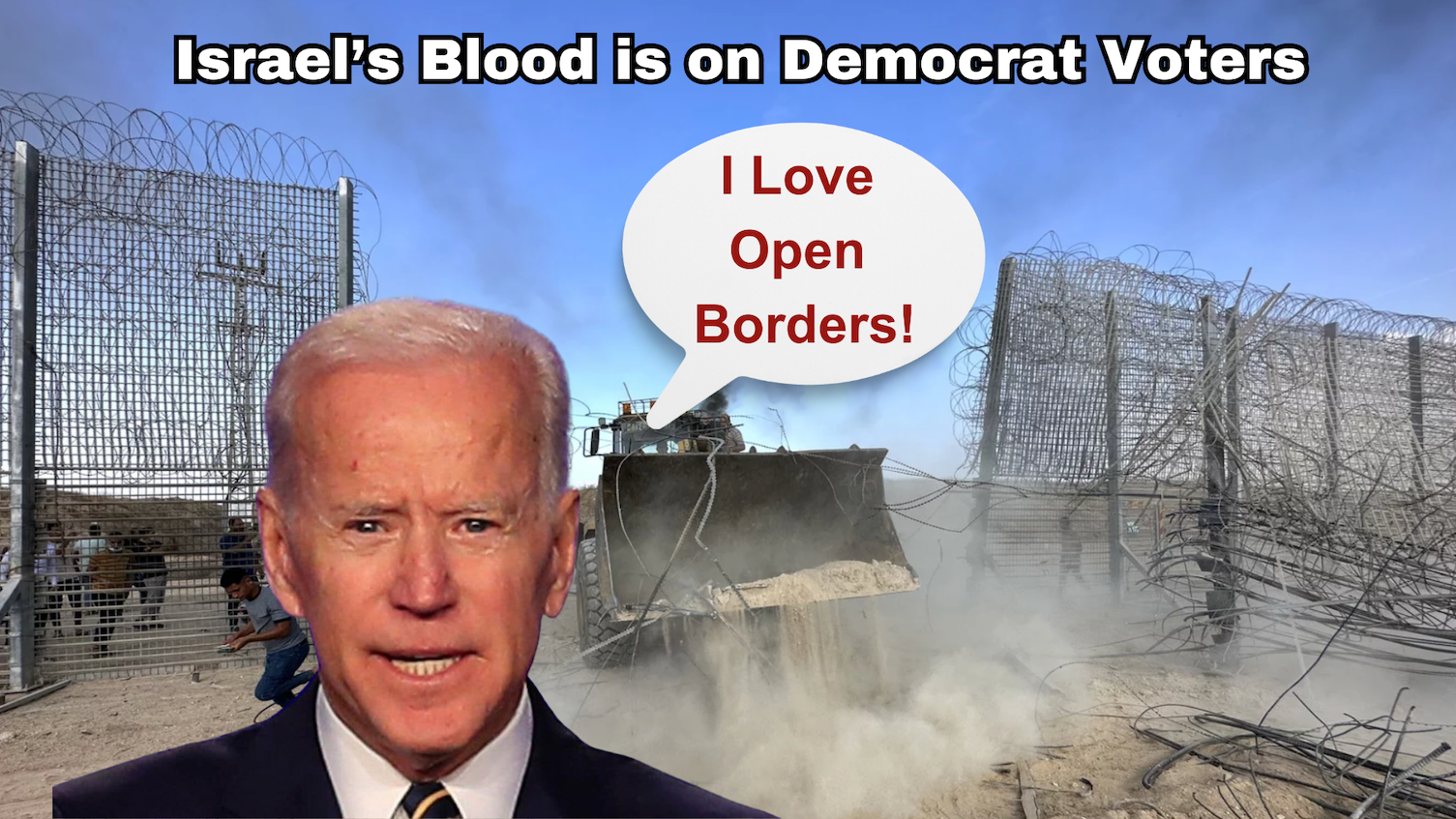 Israel’s Blood is on Democrat Voters